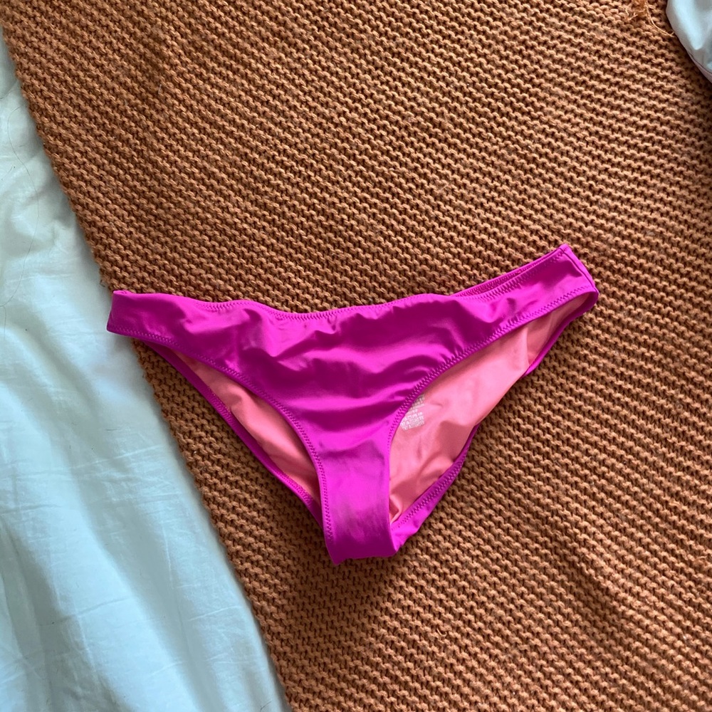 Pink Victoria secret swim bottoms